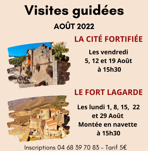 Visites Guidées de Prats de Mollo la Preste &#8211; Août 2022