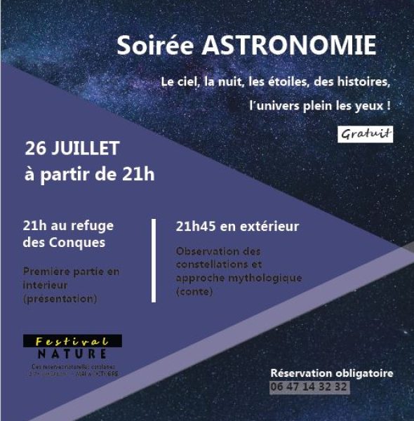 Soirée astronomie