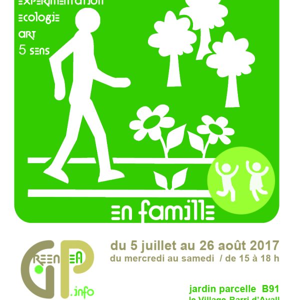 Visite du jardin par GREENPEA