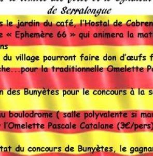 Goigs dels Ous et Concours de Bunyetes